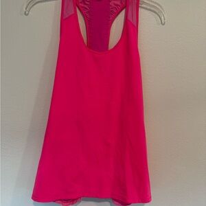 Athleta Bakasana Vibrant Pink Tank Top